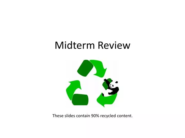 midterm review