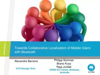Towards Collaborative Localization of Mobile Users with Bluetooth