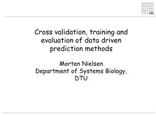 Data driven method training