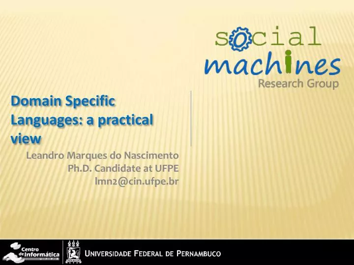 domain specific languages a practical view