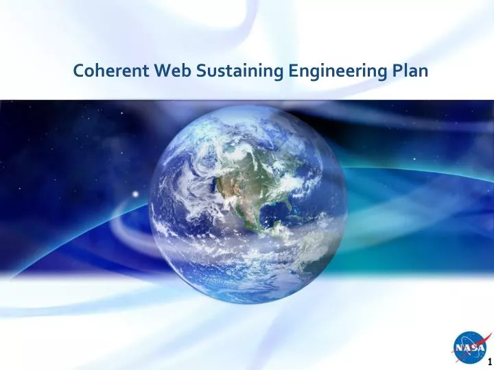 coherent web sustaining engineering plan