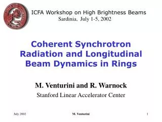 Coherent Synchrotron Radiation and Longitudinal Beam Dynamics in Rings