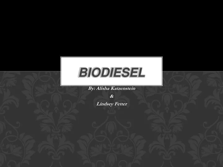 biodiesel