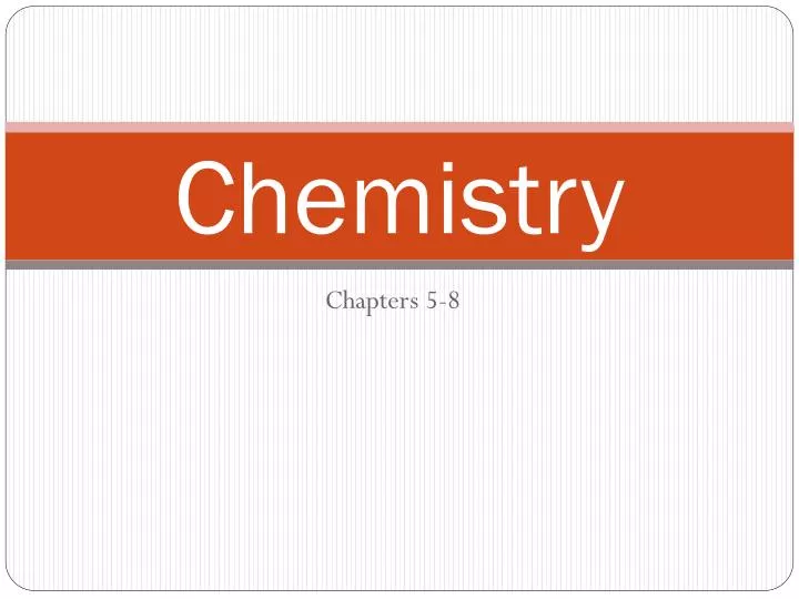 chemistry