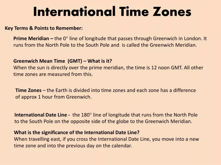 globe international date line