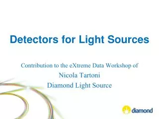Detectors for Light Sources