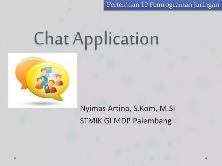 chat application