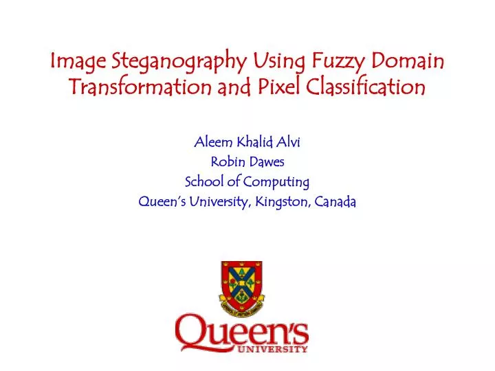 image steganography using fuzzy domain transformation and pixel classification