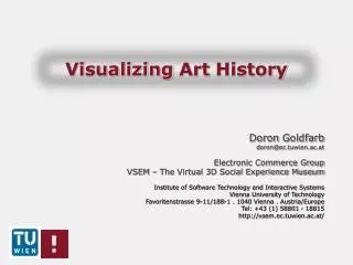 Visualizing Art History