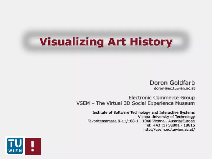visualizing art history