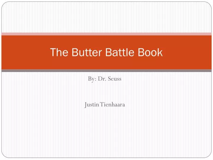 the butter battle book