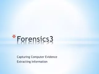 Forensics3