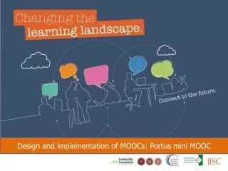 Changing the learning landscape