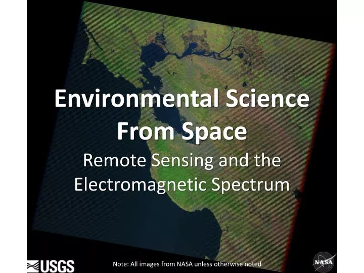 environmental science f rom space