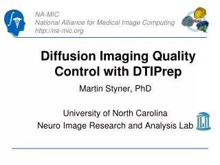 Diffusion Imaging Quality Control with DTIPrep