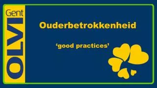 Ouderbetrokkenheid