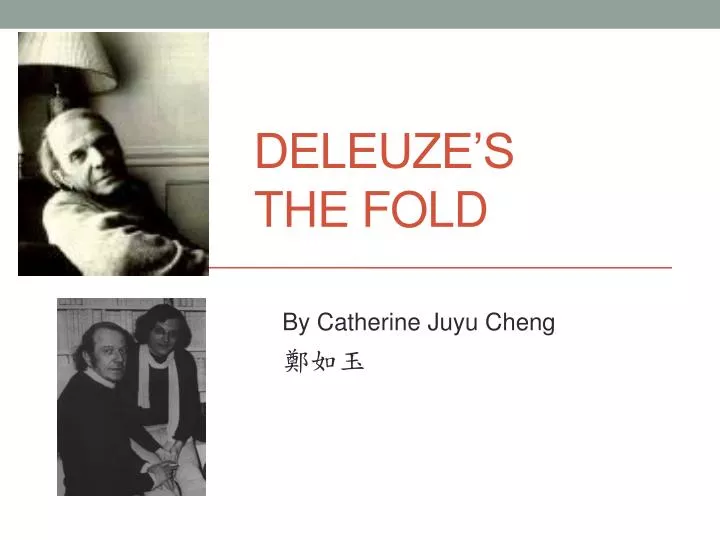 deleuze s the fold