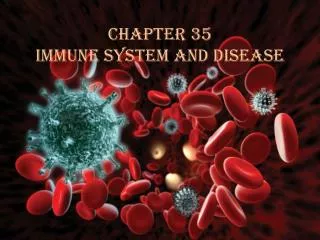 Chapter 35 Immune System and Disease