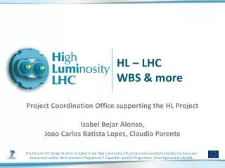 HL – LHC WBS &amp; more