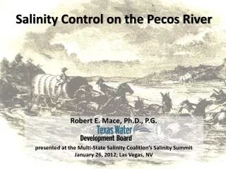 Salinity Control on the Pecos River