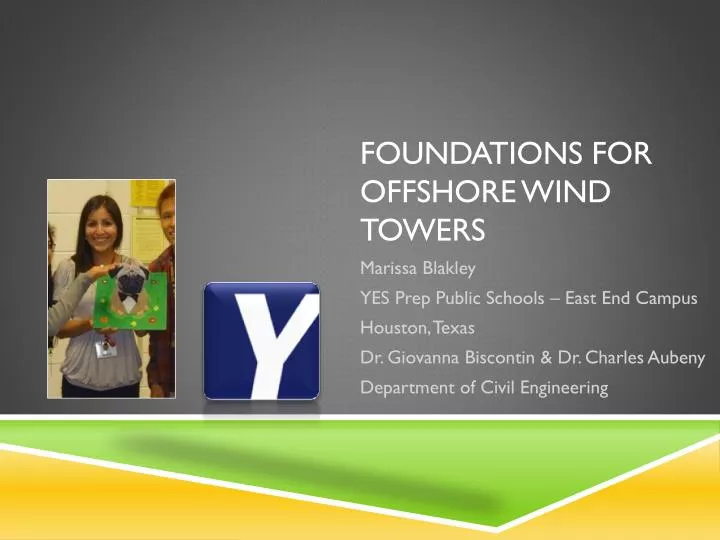 foundations for offshore wind towers