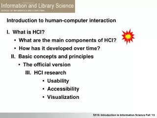Introduction to human-computer interaction