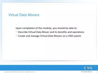 Virtual Data Movers