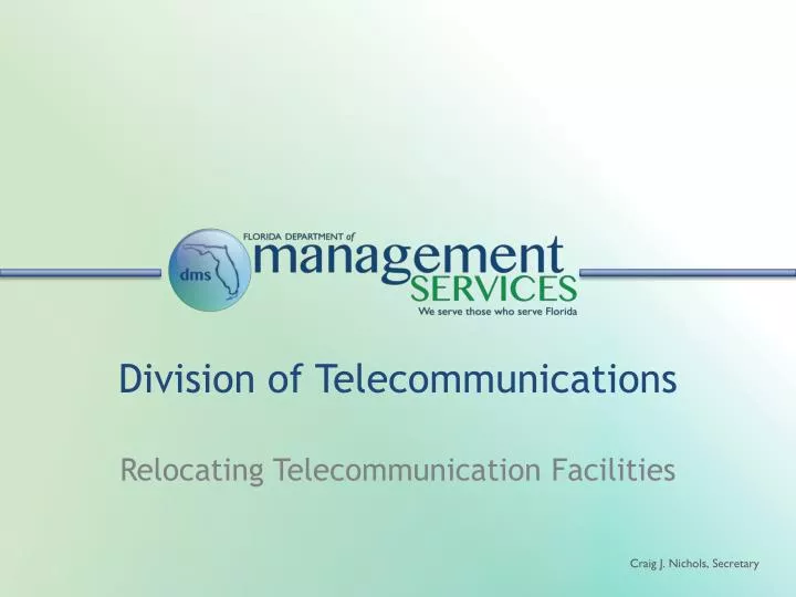 division of telecommunications
