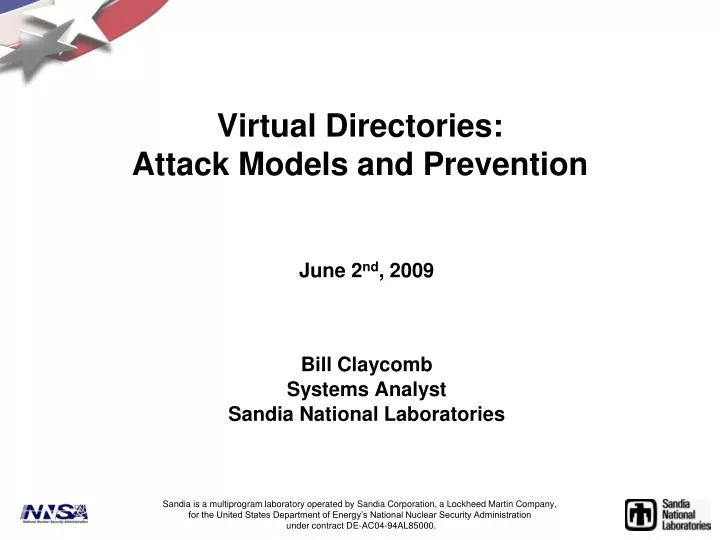 virtual directories attack models and prevention
