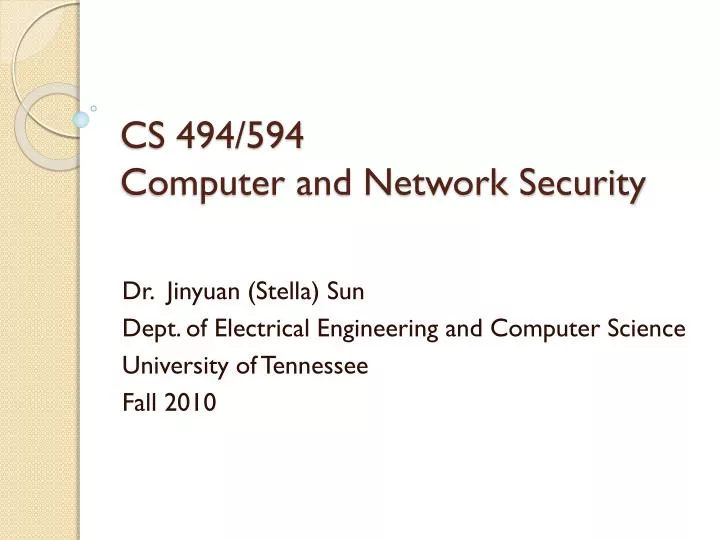 cs 494 594 computer and network security