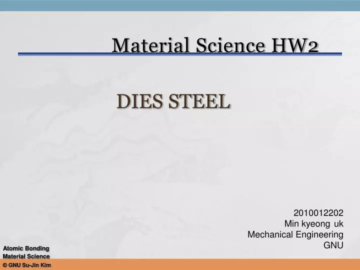 material science hw2