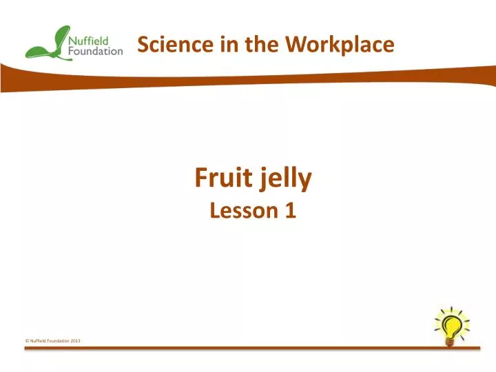 science in the workplace