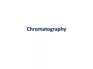 Chromatography