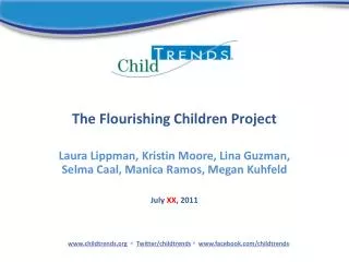 The Flourishing Children Project