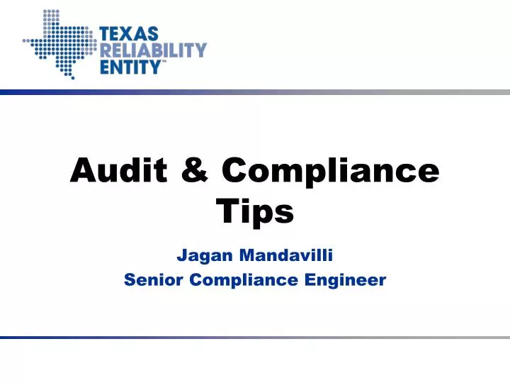 audit compliance tips