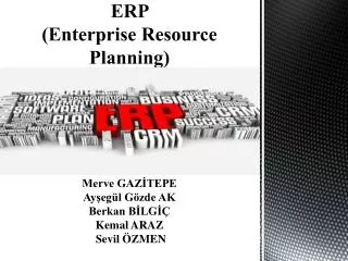 erp enterprise resource planning