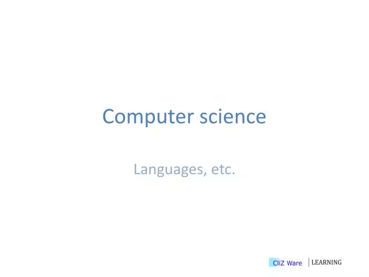 computer science