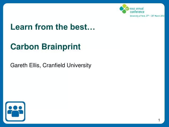 learn from the best carbon brainprint