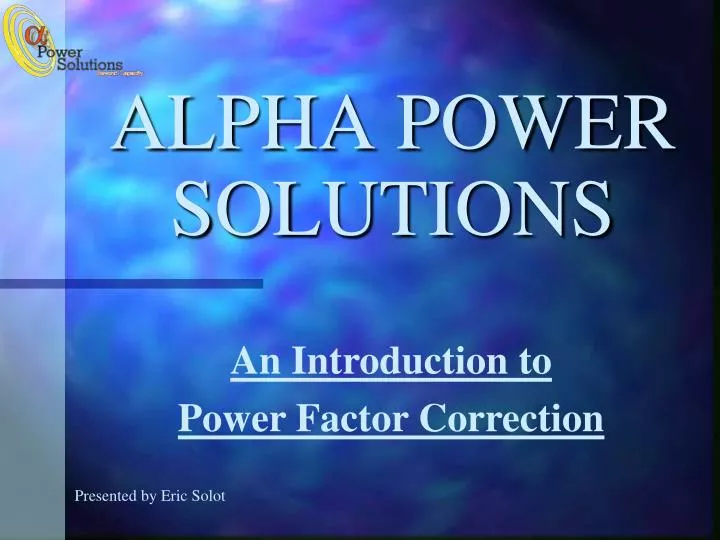alpha power solutions