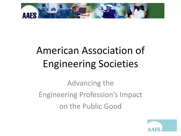 american association of engineering societies