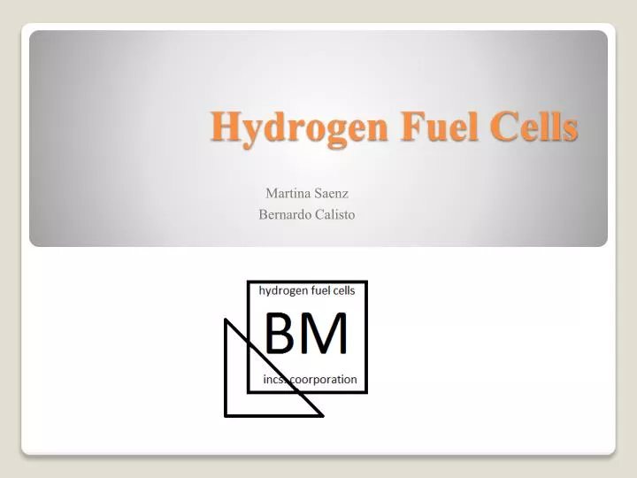 hydrogen fuel c ells