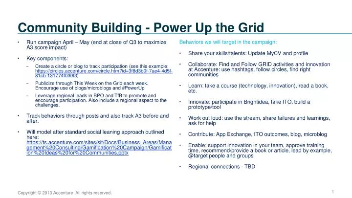 community building power up the grid