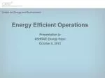 Center for Energy and Environment - slide 1