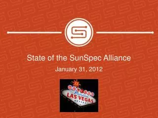 State of the SunSpec Alliance