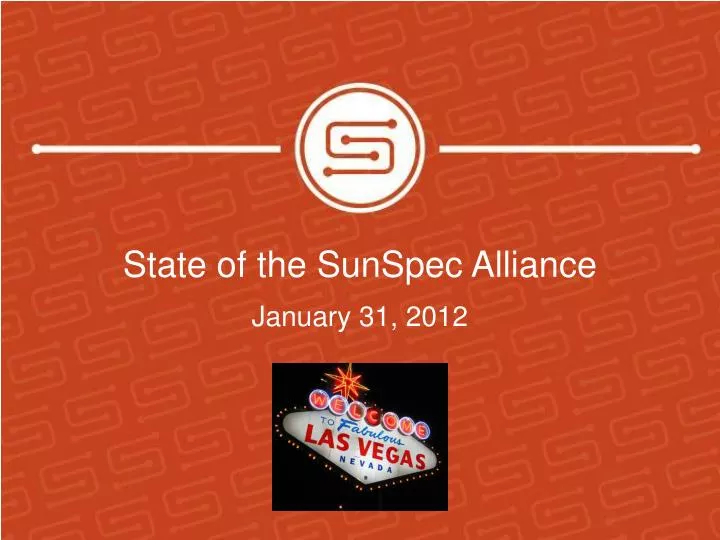state of the sunspec alliance
