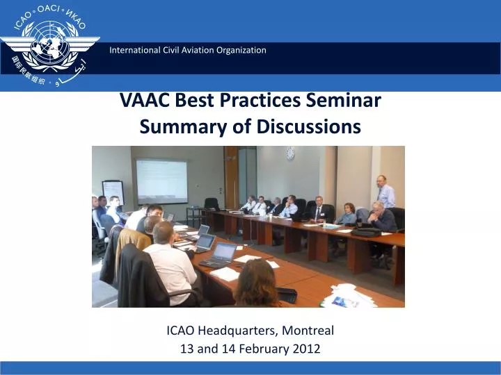 vaac best practices seminar summary of discussions
