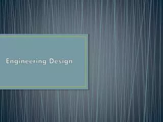 engineering design