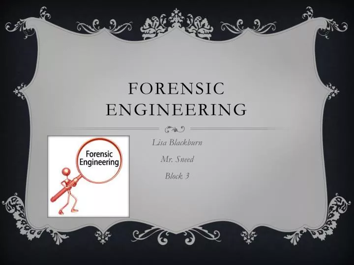 forensic engineering