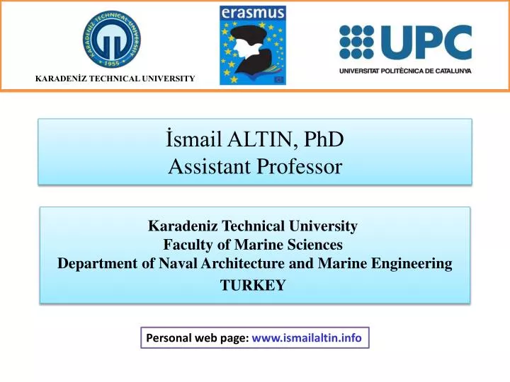 smail altin phd assistant professor