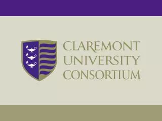 John McDonald Chief Information Officer Claremont University Consortium